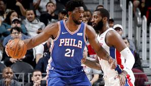 Joel Embiid und Andre Drummond haben sich bereits in der Vergangenheit miteinander angelegt.