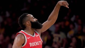 Platz 3: JAMES HARDEN - 2.801 Dreier in 1.020 Spielen (Stand: 17. Dezember 2023) - Thunder, Rockets, Nets, Sixers, Clippers