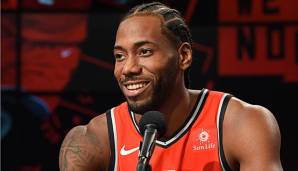 Kawhi Leonard gefällt es bei den Toronto Raptors.