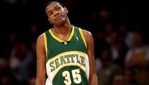 Kevin Durant begann seine proffesionelle Karriere in Seattle.