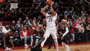 Anthony Davis stellte ein neues Career High in Assists auf.