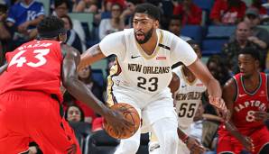 Anthony Davis konnte die Niederlage der Pelicans nicht verhindern.