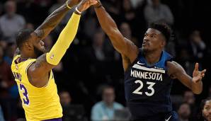 Jimmy Butler war für die Minnesota Timberwolves der Topscorer.