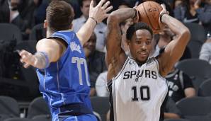 DeMar DeRozan war der Topscorer der San Antonio Spurs