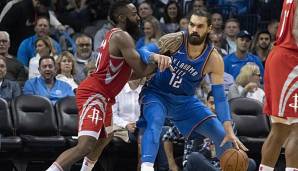 Steven Adams war der entscheidende Faktor beim Sieg über die Houston Rockets.