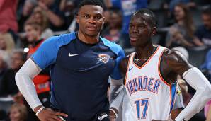 Dennis Schröder ersetzt den verletzten Russell Westbrook in der Starting Five der Thunder.