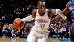 Dennis Schröder versenkte gegen die Charlotte Hornets vier Dreier.