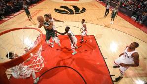 Die Raptors mussten gegen die Bucks eine herbe Niederlage hinnehmen.