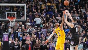 Bogdan Bogdanovic (r.) versenkte den Game-Winner für die Sacramento Kings