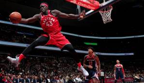 Pascal Siakam gehört zu den meistverbesserten Spielern der jungen Saison.