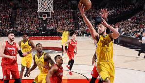 Klay Thompson führt die Warriors mit 32 Punkten zum Sieg in Portland.