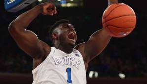 Zion Williamson gilt als potenzieller Top-Pick des Drafts 2019