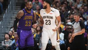 Spielen Anthony Davis und LeBron James demnächst zusammen bei den Los Angeles Lakers?