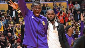 Isaac Bonga spielt bei den Los Angeles Lakers mit LeBron James zusammen.