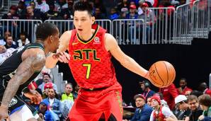 Platz 8: Jeremy Lin (Atlanta Hawks) - 341.024 Stimmen.