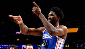 Platz 3: Joel Embiid (Philadelphia 76ers) - 2.292.511 Stimmen.