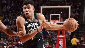 Platz 1: Giannis Antetokounmpo (Milwaukee Bucks) - 2.670.816 Stimmen.