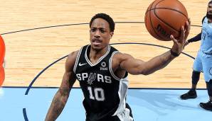 Platz 7: DeMar DeRozan (San Antonio Spurs) - 594.012 Stimmen.