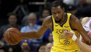 Platz 4: Kevin Durant (Golden State Warriors) - 1.717.968 Stimmen.