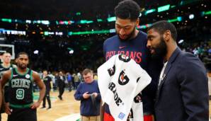 Anthony Davis will offenbar nicht bei den Boston Celtics mit Kyrie Irving zusammenspielen.