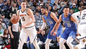 Platz 3: Nikola Jokic (Denver Nuggets, 24 Jahre alt) - Stats 18/19: 20,4 Punkte, 10,8 Rebounds