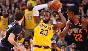 LeBron James und die Los Angeles Lakers kassierten eine bittere Niederlage bei den Phoenix Suns