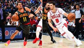 Trae Young und Zach LaVine duellierten sich bis in die 4. Over-Time!