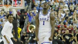 Zion Williamson steht mit den Duke Blue Devils im Sweet Sixteen beim March Madness.