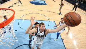 Dirk Nowitzki schnappte sich gegen Memphis Defensiv-Rebound Nr. 10.000 in seiner Karriere.