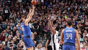 Dirk Nowitzki traf mit den Dallas Mavericks in den Playoffs mehrfach auf San Antonio.