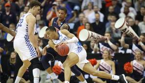 19. SAN ANTONIO SPURS - KELDON JOHNSON (Kentucky, G/F): Seine Einstellung und die Defense sind die großen Stärken, dazu solider Dreier und gute Athletik. Gerade offensiv fehlt es allerdings noch in einigen Bereichen.