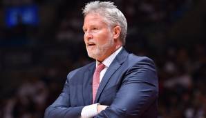 Sixers-Coach Brett Brown steht vor Spiel 7 gegen die Toronto Raptors unter Druck.