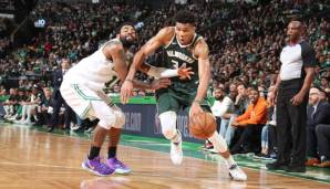 Giannis Antetokounmpo erzielte gegen die Boston Celtics in Spiel 3 30 Punkte.