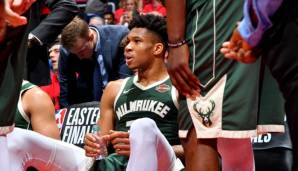 Giannis Antetokounmpo hatte in Spiel 3 keinen guten Tag.