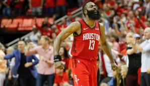 MVP James Harden war wieder einmal der überragende Spieler bei den Houston Rockets