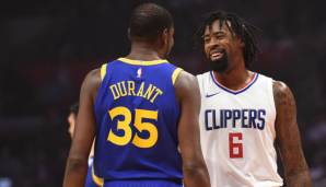 Kevin Durant und DeAndre Jordan gelten seit Jahren als gute Freunde.