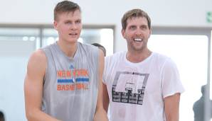 Dirk Nowitzki glaubt weiter an Kristaps Porzingis.