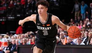 Jushua Obiesie trat in diesem Jahr beim Nike Hoop Summit in Portland gegen andere Top-Talente des Jahrgangs an.