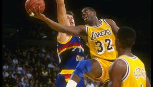 Lifetime Achievement Award: Magic Johnson (Los Angeles Lakers, 1980-1991 und 1995/96)