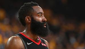 James Harden scheiterte in den Conference Semifinals an den Golden State Warriors.