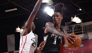 Lonnie Walker IV führte die Spurs mit 32 Punkten zum Sieg gegen Toronto.