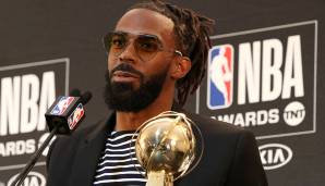 Platz 8: Mike Conley (Utah Jazz) - Gehalt 2019/20: 32,5 Millionen Dollar - Stats 2018/19 (70 Spiele): 33,5 Minuten, 21,1 Punkte, 6,4 Assists.