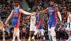 PLATZ 18: Detroit Pistons - Wettquote: 100:1.