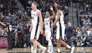 PLATZ 13: San Antonio Spurs - Wettquote: 50:1.