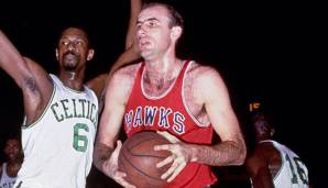 Bob Pettit war der Superstar der St. Louis Hawks