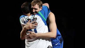 Dirk Nowitzki spielte seine gesamte Karriere über bei den Dallas Mavericks.