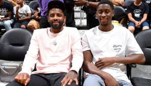 Kyrie Irving und Caris LeVert sind zwei Teile der neuen Big Three in Brooklyn.