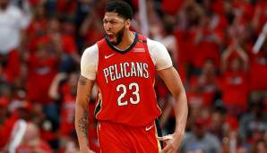 PLATZ 10: Anthony Davis (New Orleans Pelicans, Los Angeles Lakers) - 98,51 prozentige Wahrscheinlichkeit, in die Hall of Fame zu kommen.