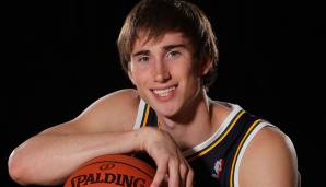 20 Jahre war Gordon Hayward alt, als er von den Jazz an Nr.9 gepickt wurde. Damals sah er sogar noch deutlich jünger aus.