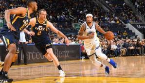 Damion Lee (r.) wird den Golden State Warriors erst einmal fehlen